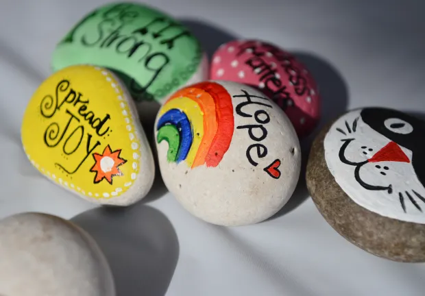4 ways painting rocks helps me to manage social anxiety • Quiet Connections