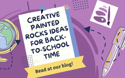Creative Painted Rocks Ideas for Back-to-School Time